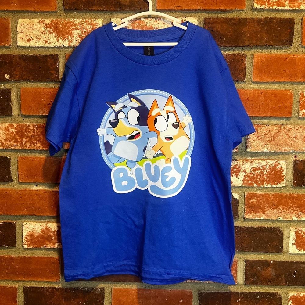 Kids Graphic Tee - Royal Blue